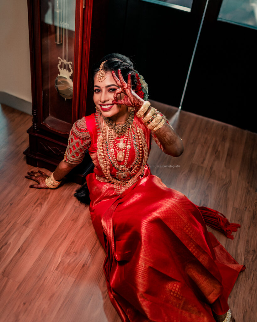 creative bridal pose ideas