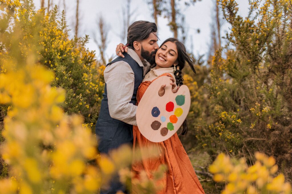 pre wedding shoot in munnar